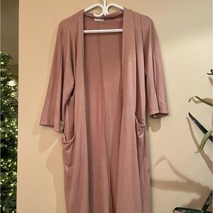 aritzia oversized cardigan